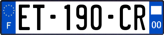 ET-190-CR