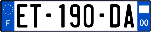 ET-190-DA