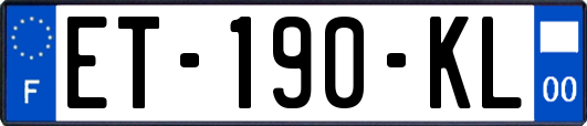 ET-190-KL