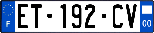 ET-192-CV