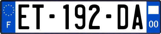 ET-192-DA