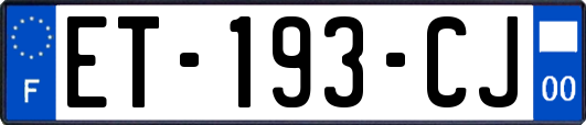 ET-193-CJ