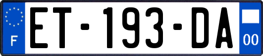 ET-193-DA