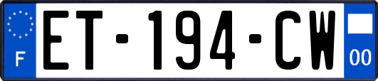 ET-194-CW
