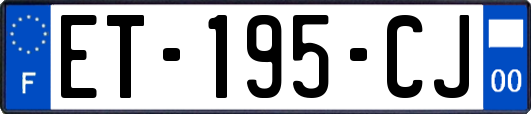 ET-195-CJ