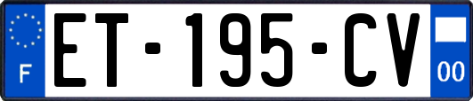 ET-195-CV