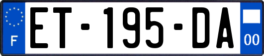 ET-195-DA