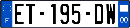ET-195-DW