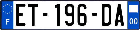 ET-196-DA