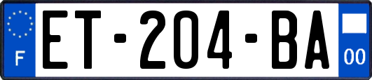 ET-204-BA