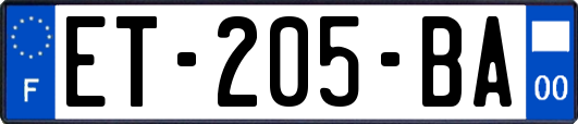 ET-205-BA