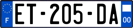 ET-205-DA