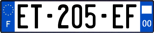 ET-205-EF