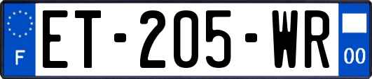 ET-205-WR