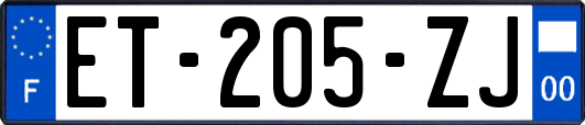 ET-205-ZJ