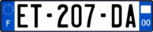 ET-207-DA