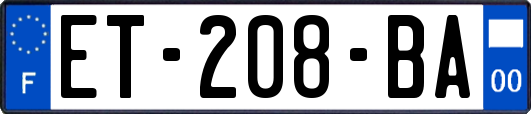 ET-208-BA