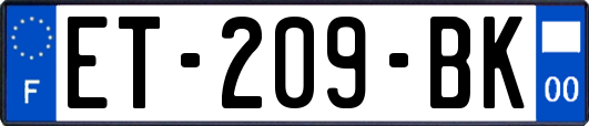 ET-209-BK