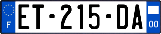 ET-215-DA