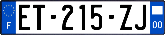 ET-215-ZJ