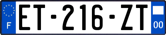 ET-216-ZT