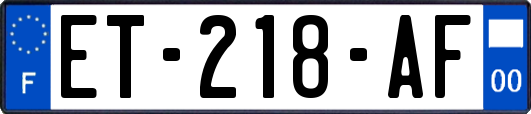 ET-218-AF