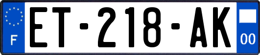 ET-218-AK