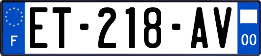 ET-218-AV