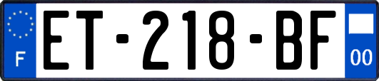 ET-218-BF