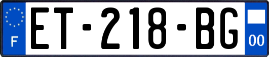 ET-218-BG