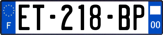 ET-218-BP