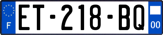 ET-218-BQ