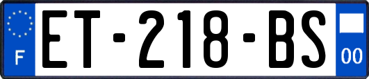 ET-218-BS