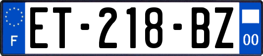 ET-218-BZ