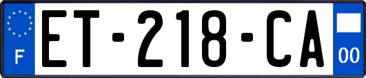 ET-218-CA