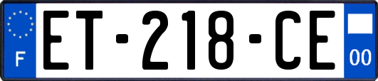 ET-218-CE