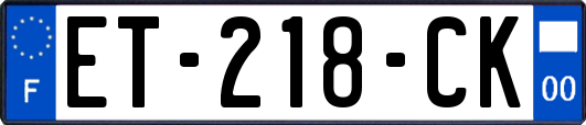 ET-218-CK
