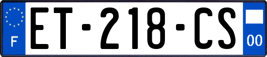 ET-218-CS