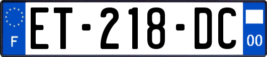 ET-218-DC