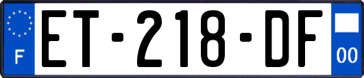 ET-218-DF