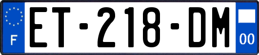 ET-218-DM