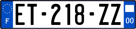 ET-218-ZZ