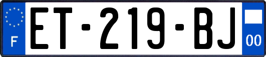 ET-219-BJ