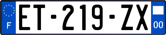 ET-219-ZX