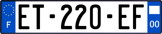 ET-220-EF