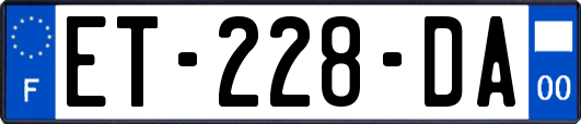 ET-228-DA