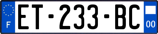 ET-233-BC