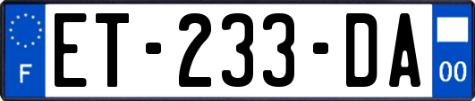 ET-233-DA