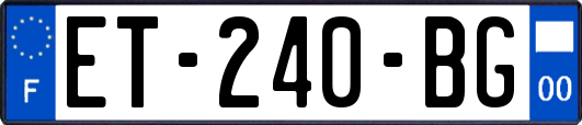 ET-240-BG