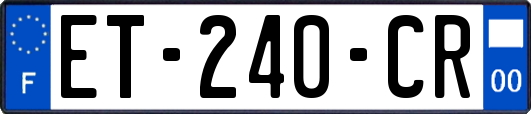 ET-240-CR